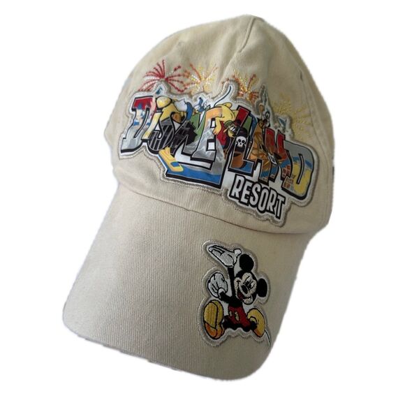 Disney Parks Disneyland Resort Mickey Mouse Embroidered Adult Baseball Cap - Picture 1 of 8